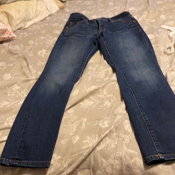 LOFT Denim - Skinny jean mid rise curvy